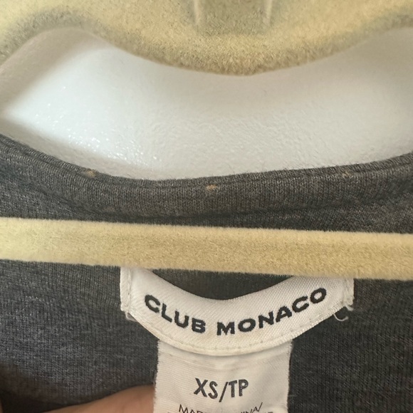 Club Monaco Gray Textured Vest - Picture 4 of 8
